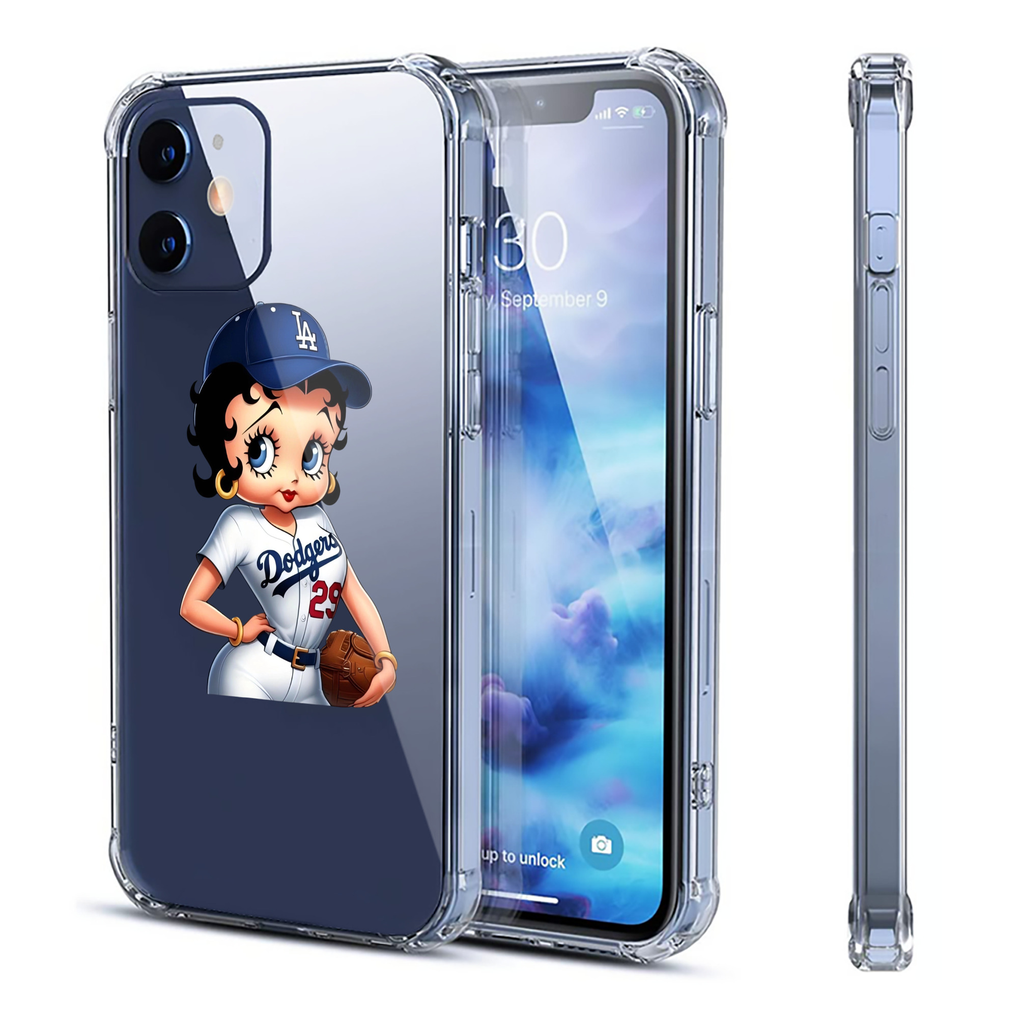  Clear IPhone 12 Case – Soft TPU With UV Print – Enhanced Drop Protection, Precise Fit, Anti-Fingerprint, Customizable Design, Scratch-Resistant, Yellow-Resistant